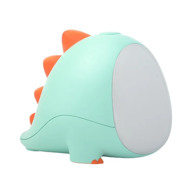 Dinossauro luz noturna dos desenhos animados proteção para os olhos luz noturna com temporizador plug in lâmpada de temperatura de cor dupla para crianças quarto cabeceira