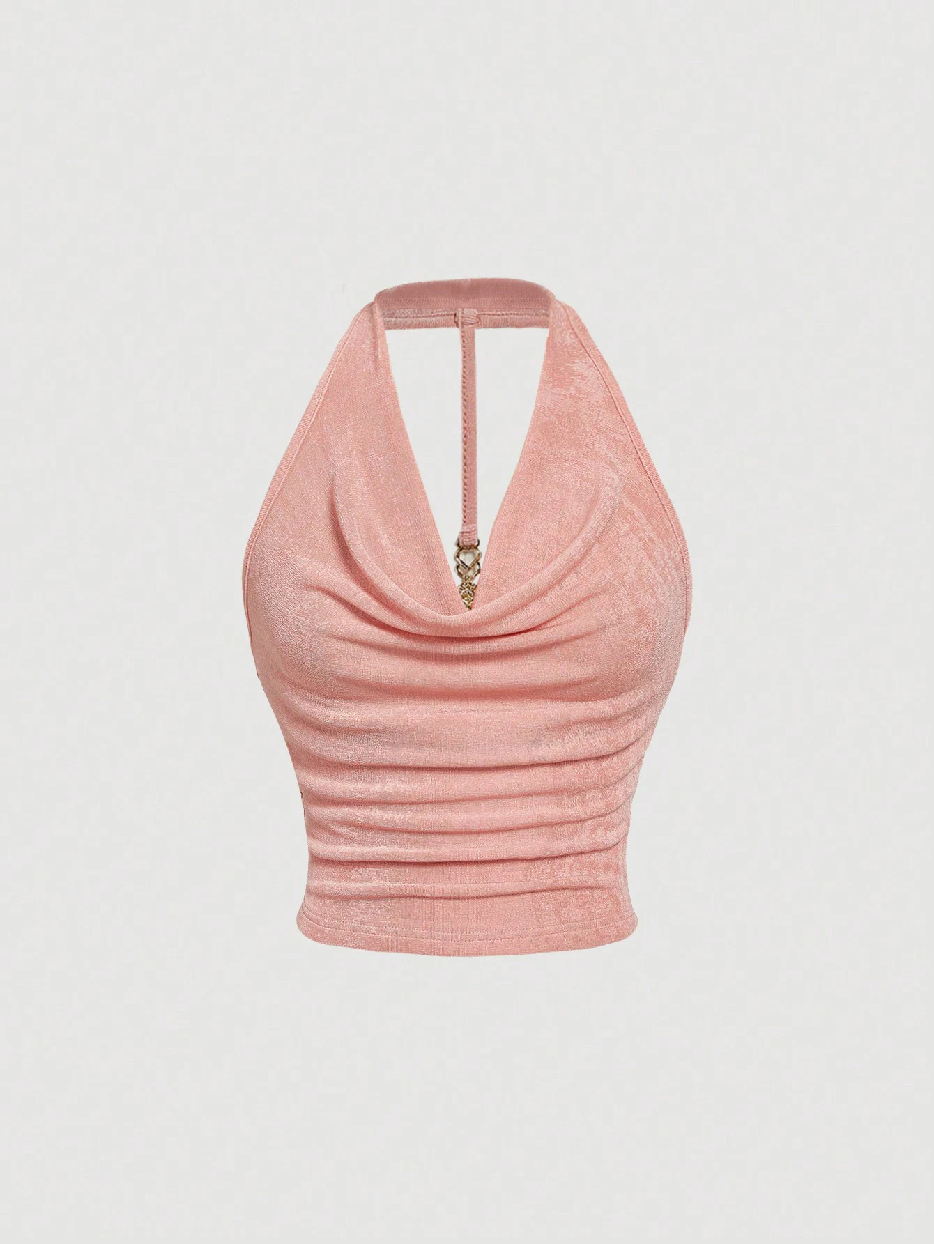 Chaleco de mujer con cuello halter, elegante y cómodo, nuevo nicho