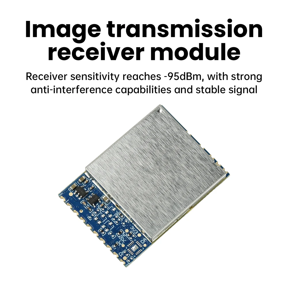 SK3500-SPI 3.3G Modul Penerima Transmisi Audio Video Nirkabel Modul Transmisi Gambar Simulasi FPV 3100-3800MHz