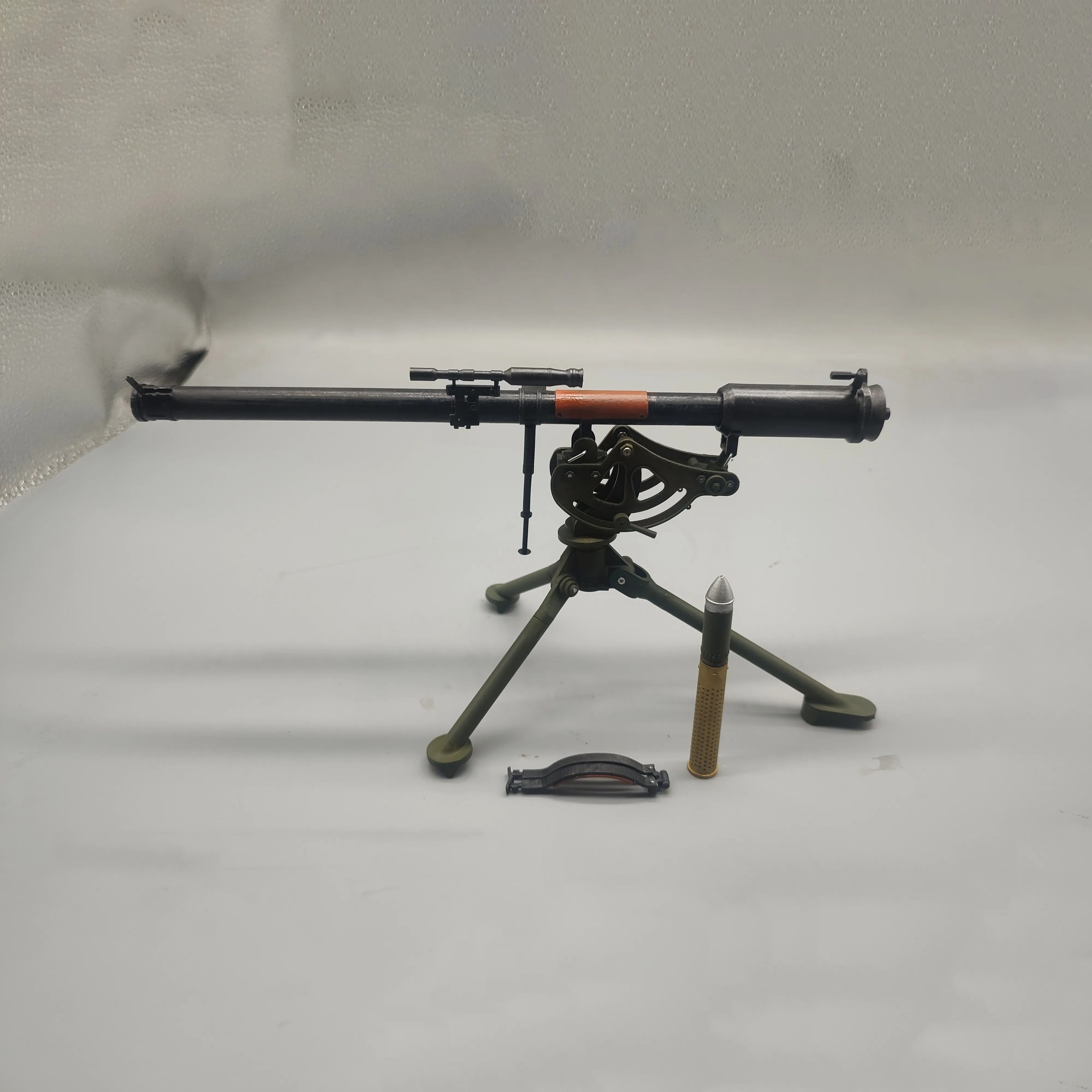 1/6 مقياس أطقم منمذجة عسكرية ثلاثية الأبعاد مطبوعة M18 بندقية Recoilless الحرب الكورية مسدس لعبة مصغر لشخصيات العمل #6