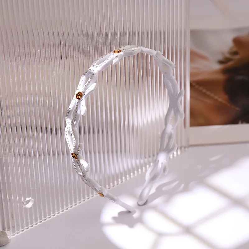 

Luxury Butterfly A Pairs French Design Hair Band for Women Girls Fine Handmade Acetate Hair Jewelry Ornament Accessory, Bridal