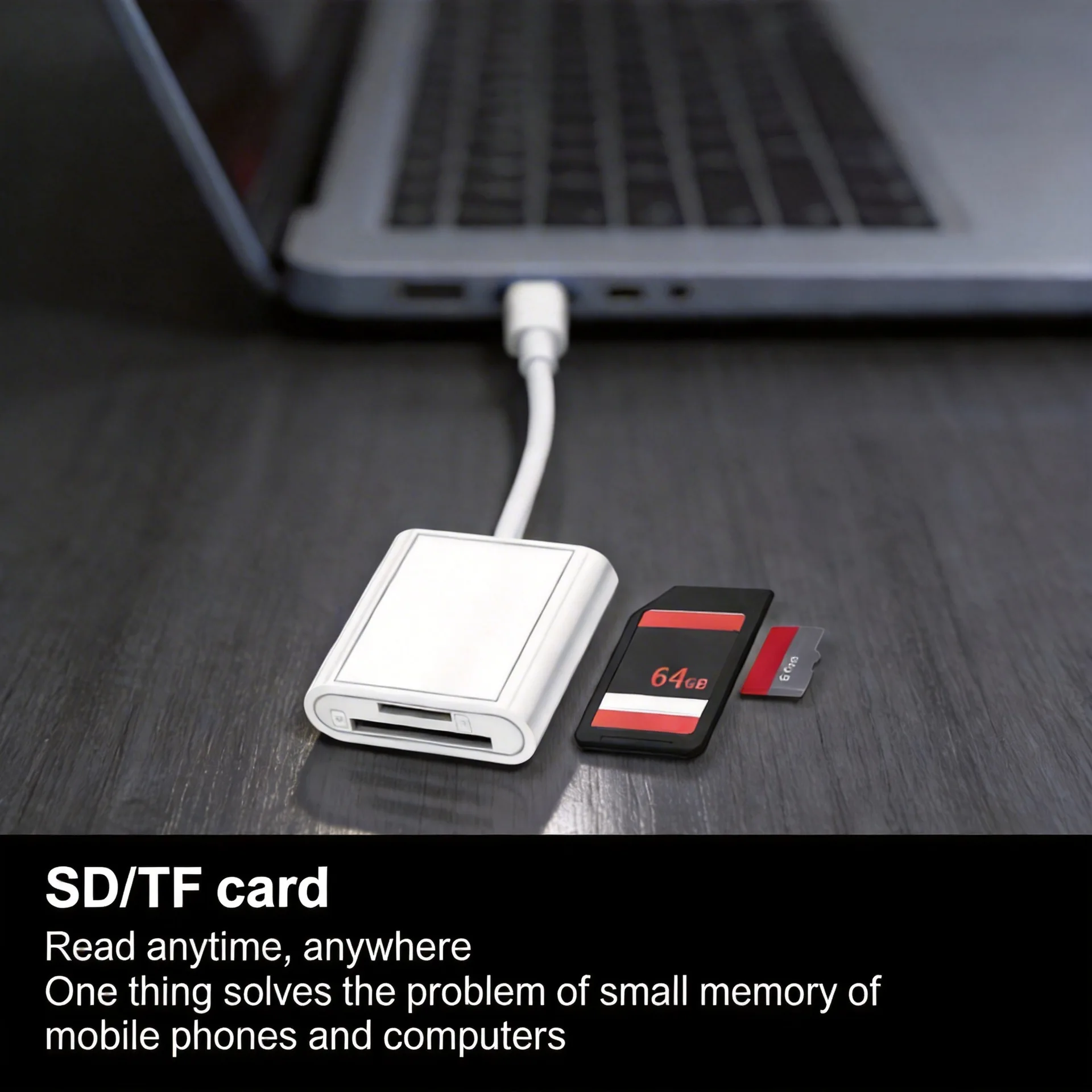 2-In-1 USB-C Card R…