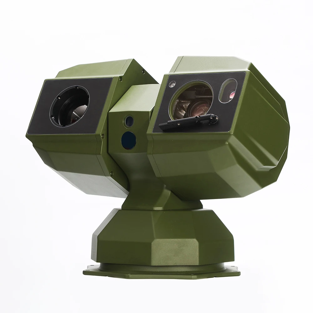 Detection PTZ  Thermal Imaging Auto Tracking LWIR Uncooled Infrared Multi Sensor Long Range System