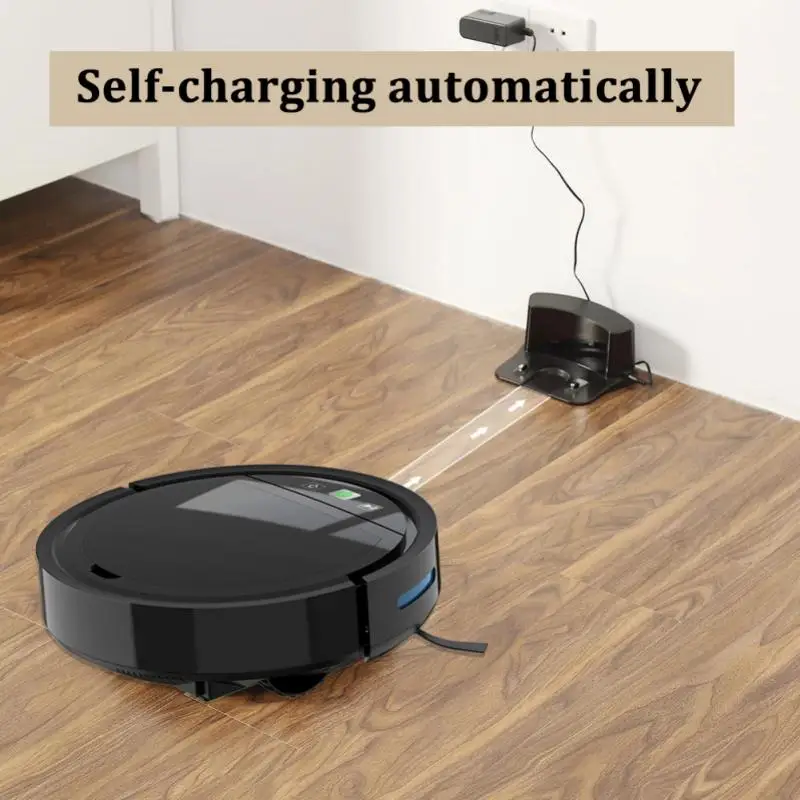 Tuya Smart Robotic Vacuum Cleaner Sweeping Robot Automatic Refill Vacuum Cleaner Remote Control With TUYA Assistant Alexa