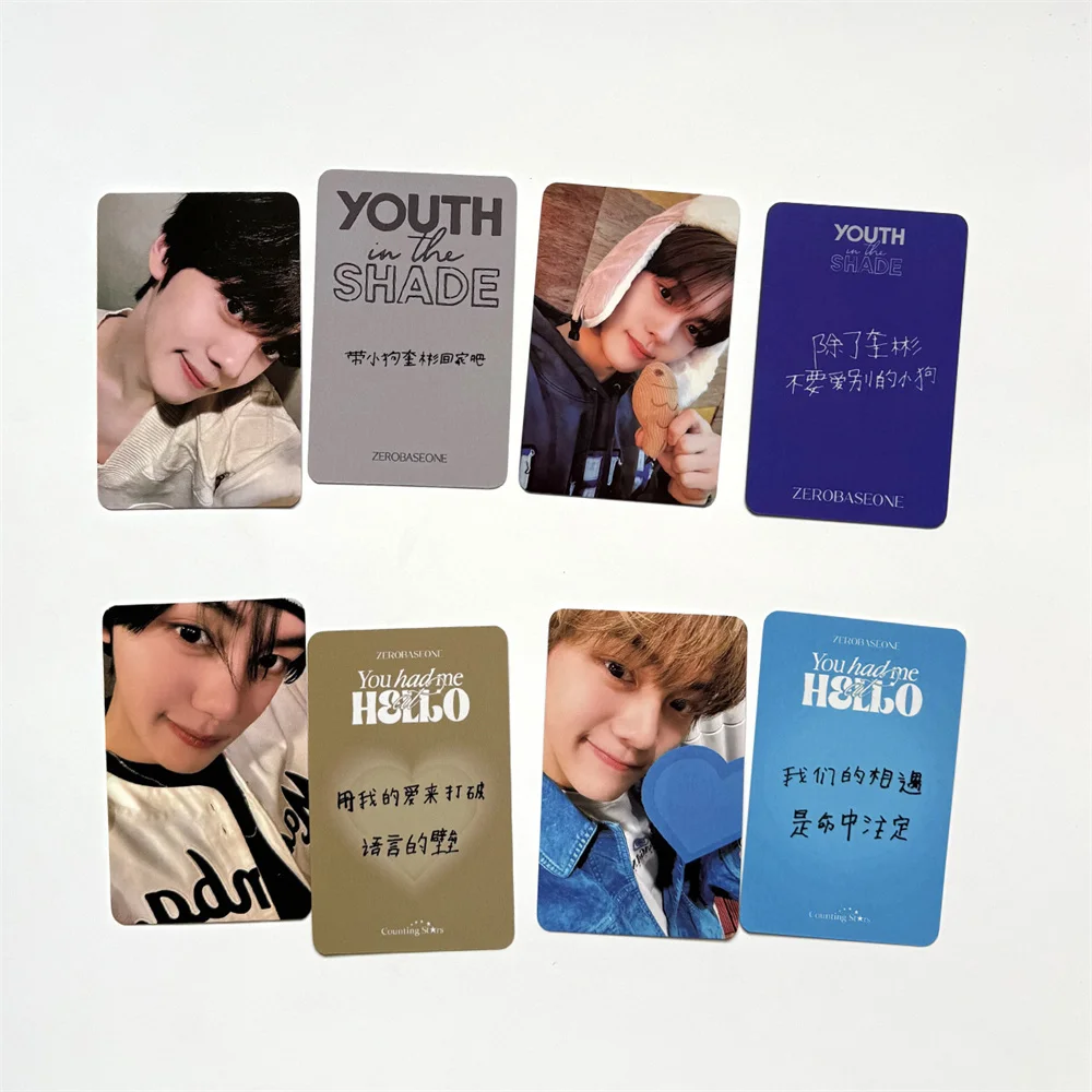 KIMGYUVIN スペシャルカード ZB1 スターリバーフォトカード両面印刷 LOMO カード K4 カウントスターカードファンコレクションギフト