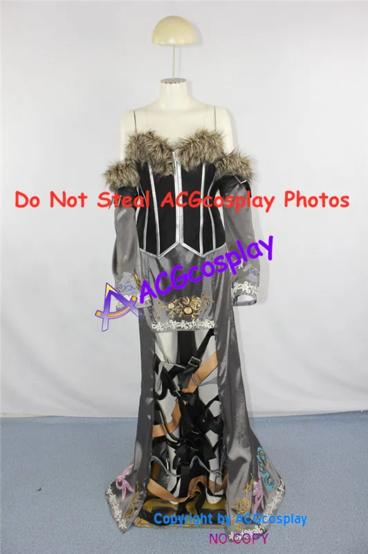 Final Fantasy X 10 Lulu Cosplay Costume acgcosplay dress