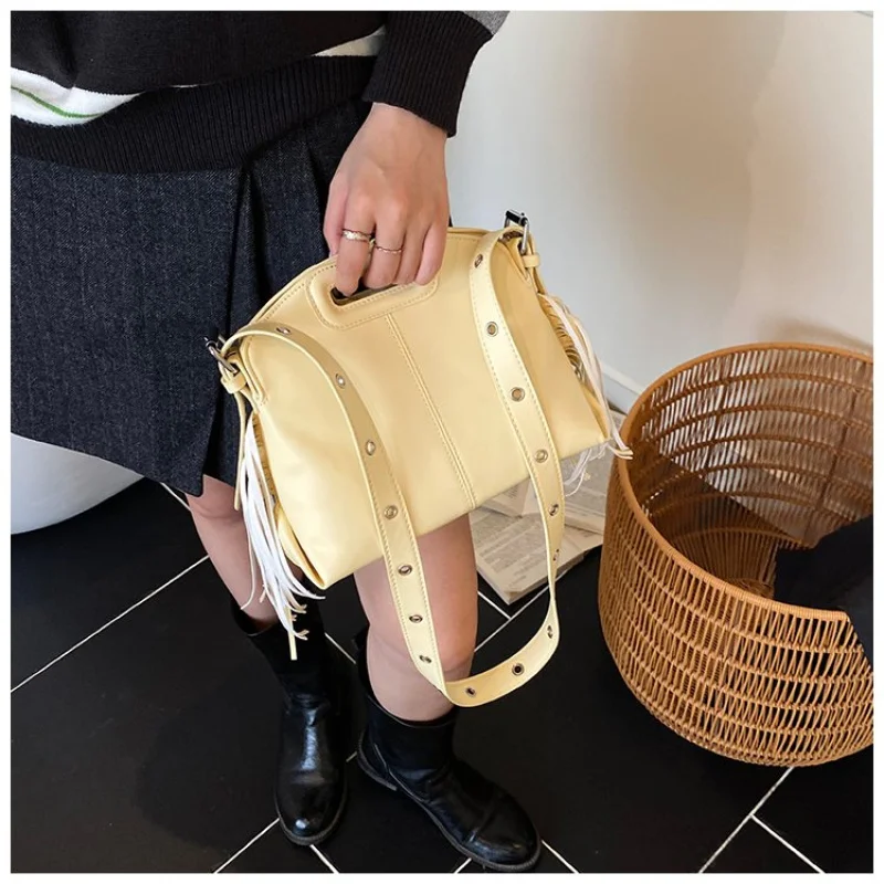 

Women's Crossbody-Bag Made Of Mink-Print Leather Boasting Casual Scotland High-End Neat Spacious Daily Style