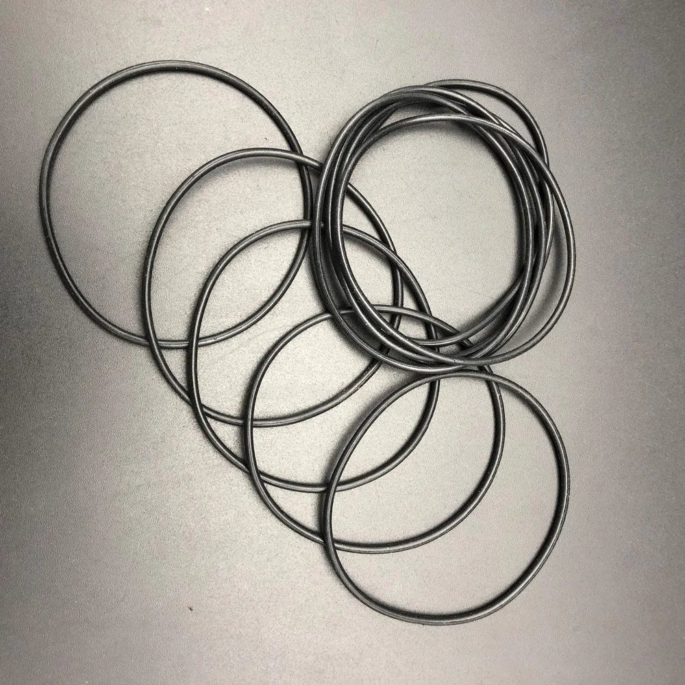 20Pcs/Lot M2 2MMX60MM Silicone Rubber Drive Belt Pulley Model 2MMX60MM Diameter 60MM Transmission Belts Line Diameter 2MM 2X60MM