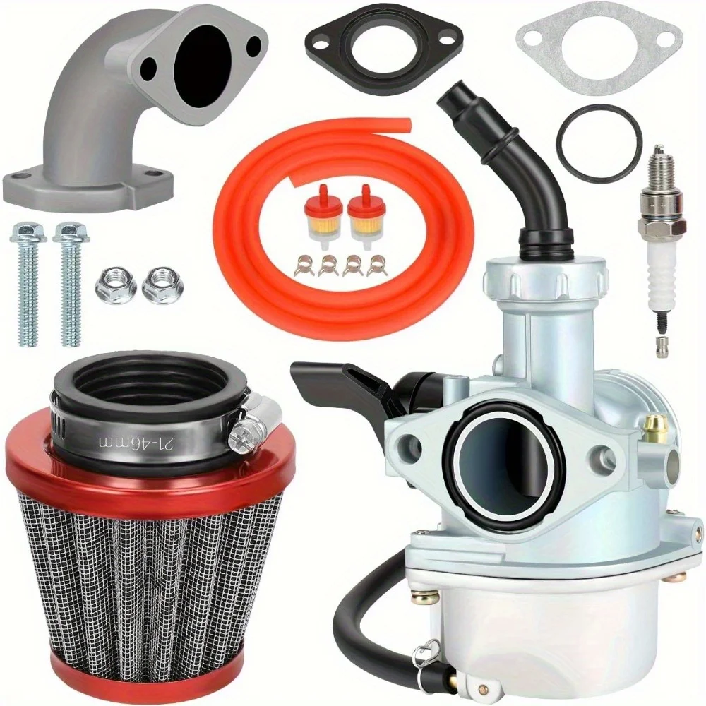 

22mm PZ22 Carburetor Kit for 4-stroke SSR 110 125 Carburador CRF50 DB24 Apollo Blazer ATV Quad Pit Dirt Bike Modified Carburator