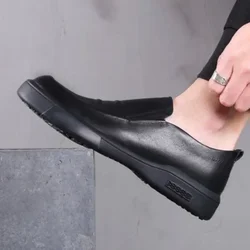 Round Toe Office Social Shoe for Men Official Casual Business High Quality Dress Shoes Man Fashion Elegant and Classic Italian