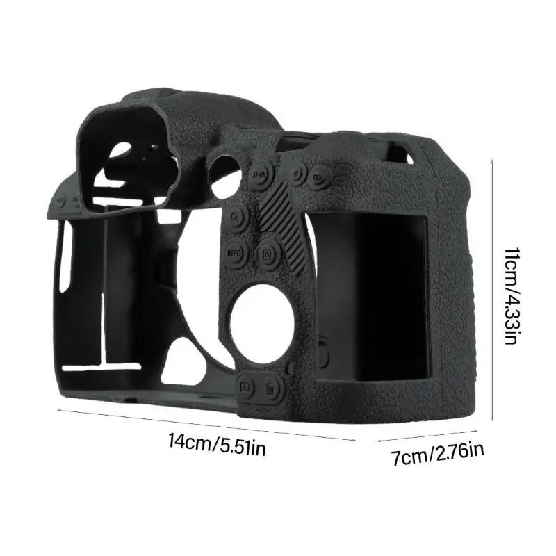 R53C-Schutzhülle aus weichem Gummi, leicht zu tragende Kameraabdeckung für die R5II-Kamera – Detail 6