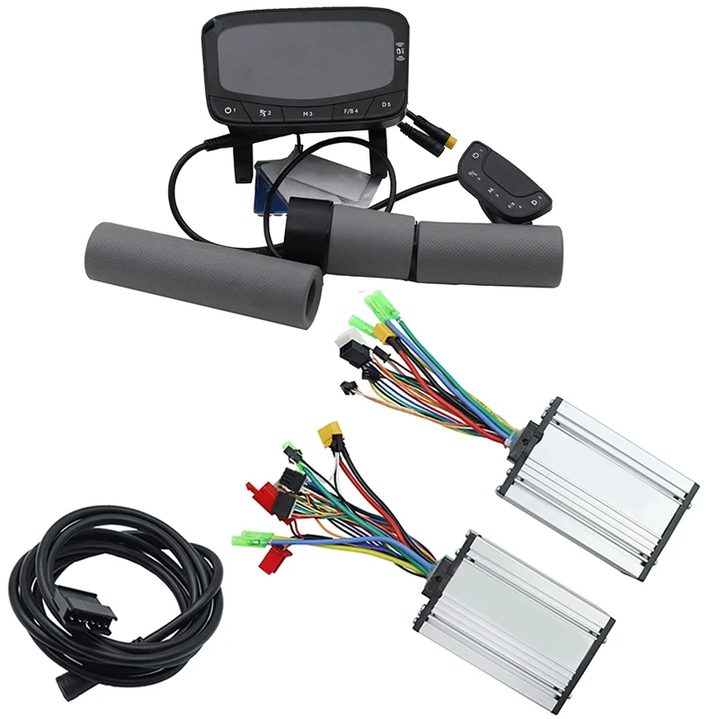 48-60V Universal E-Bike Electric Scooter Modification Accessory Kit with Dashboard Replacement Parts Scooter Accessories