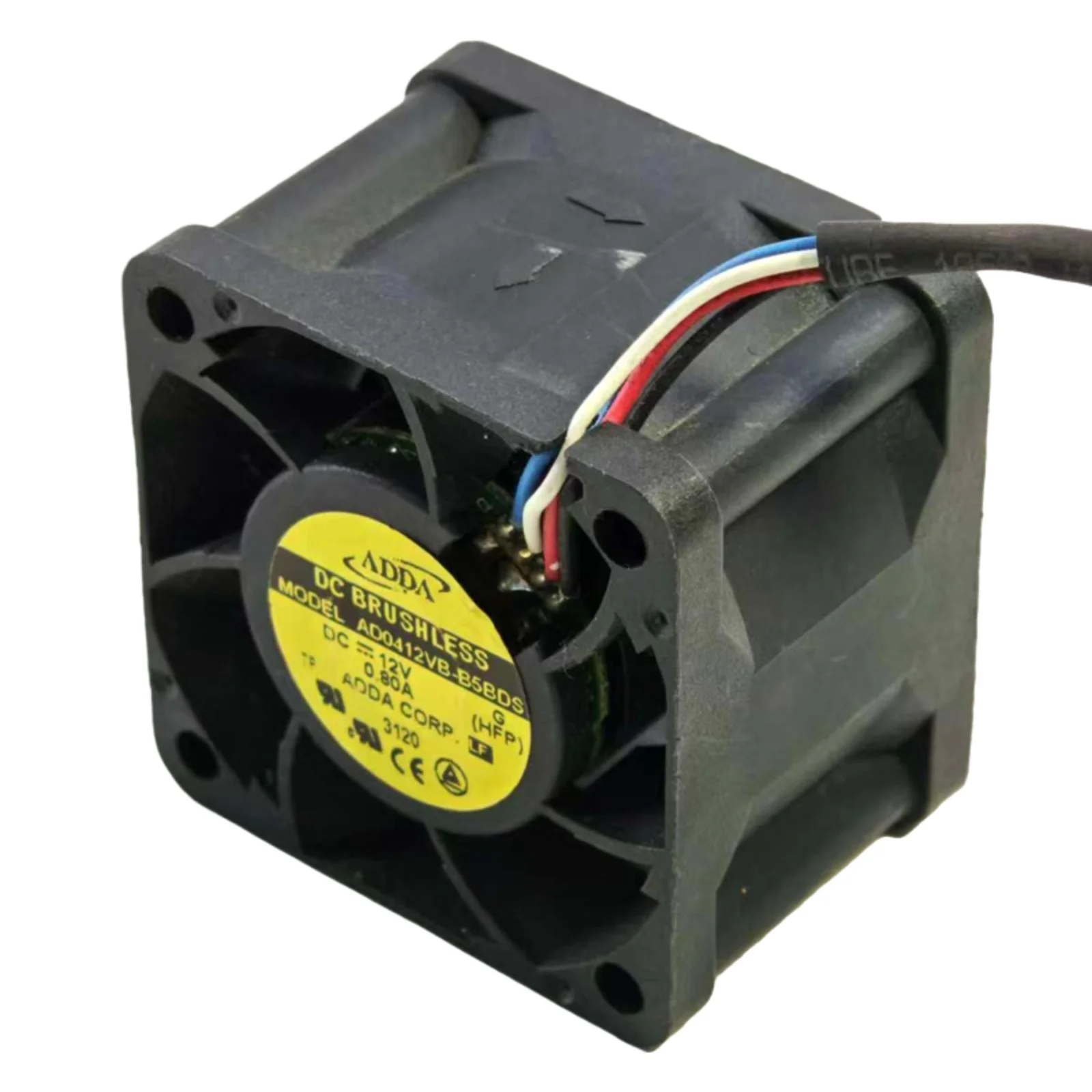 

new for ADDA Original AD0412VB-B5BDS 40x40x28mm 12V Ball Bearing Cooling Fan 4028 | 16000RPM 28CFM High-Speed Industrial Fan