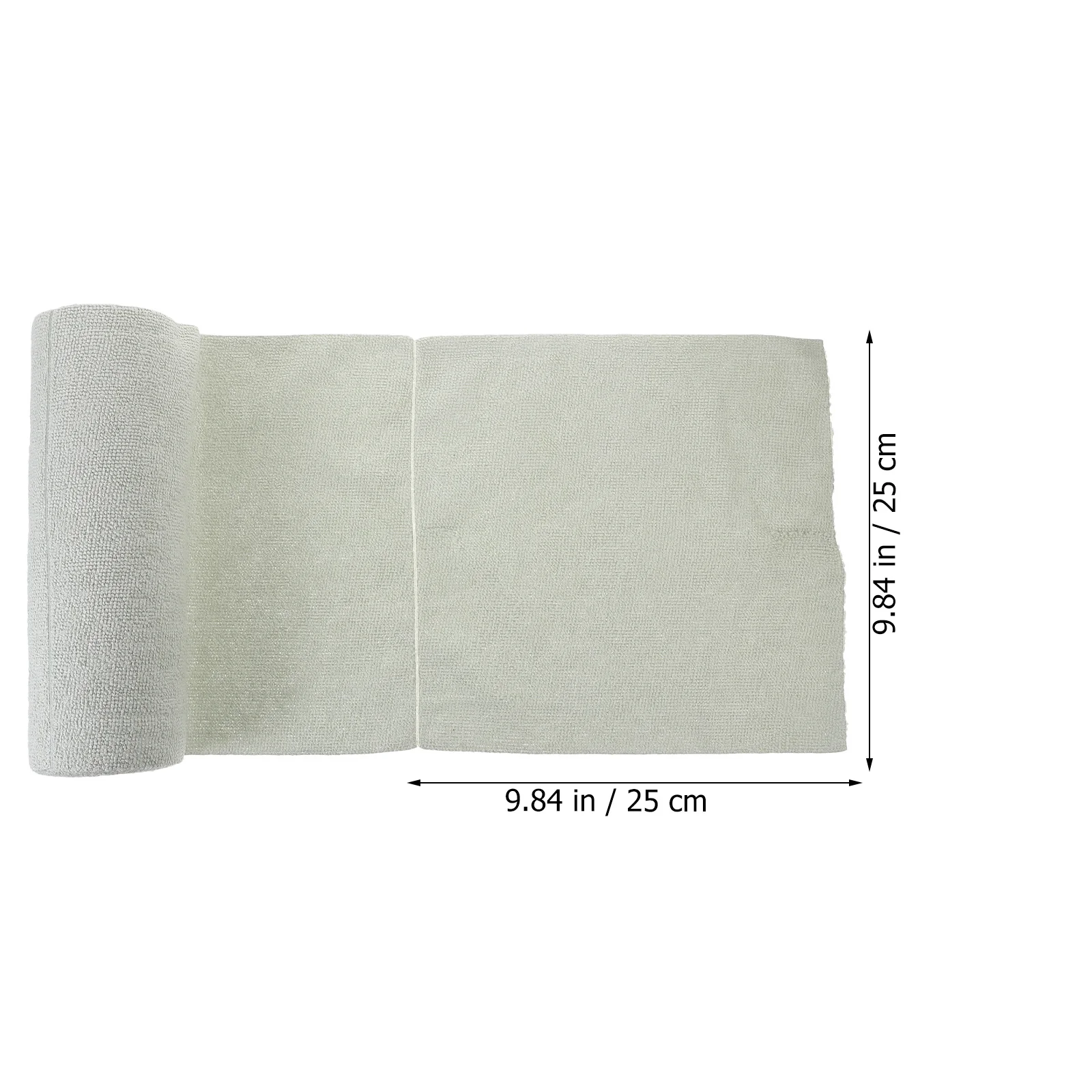 

1 Roll Thick Absorbent Dish Cloth Durable Kitchen Cleaning Cloths for Scouring Wiping Cutlery Pans Glasses Microfiber Towels