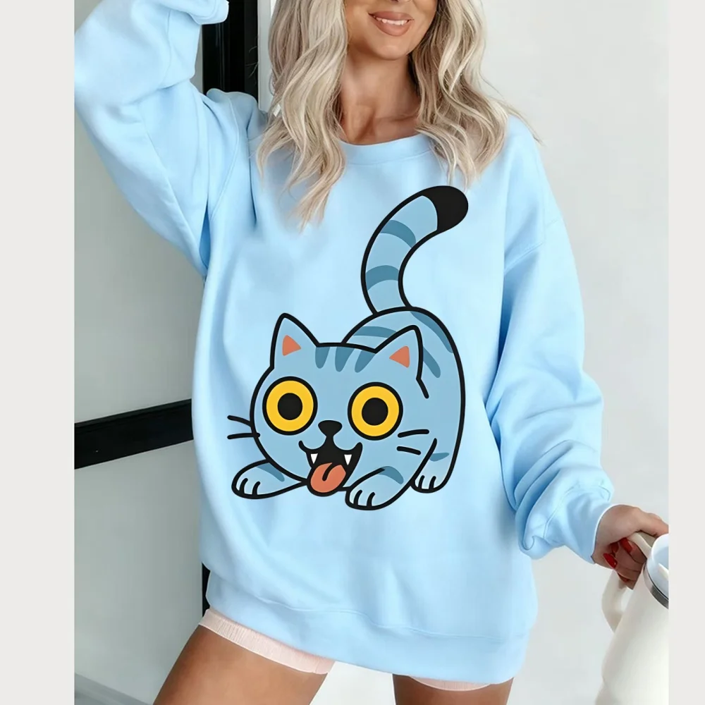 Felpa da donna per caccia alle streghe, maglione alla moda anime da uomo e da donna, regalo di abito dolce autunnale