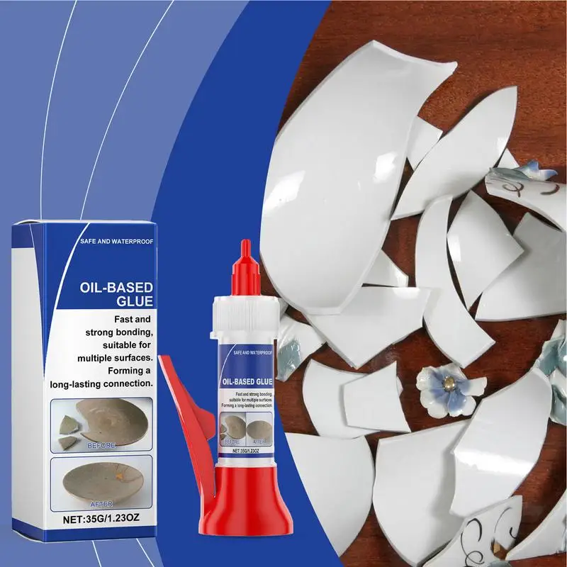 Welding Repair Glue 35g Casting Glue Multifunctional Oil-Based Glue Shoe Adhesive Waterproof Sealant For Ceramic Metal Glass