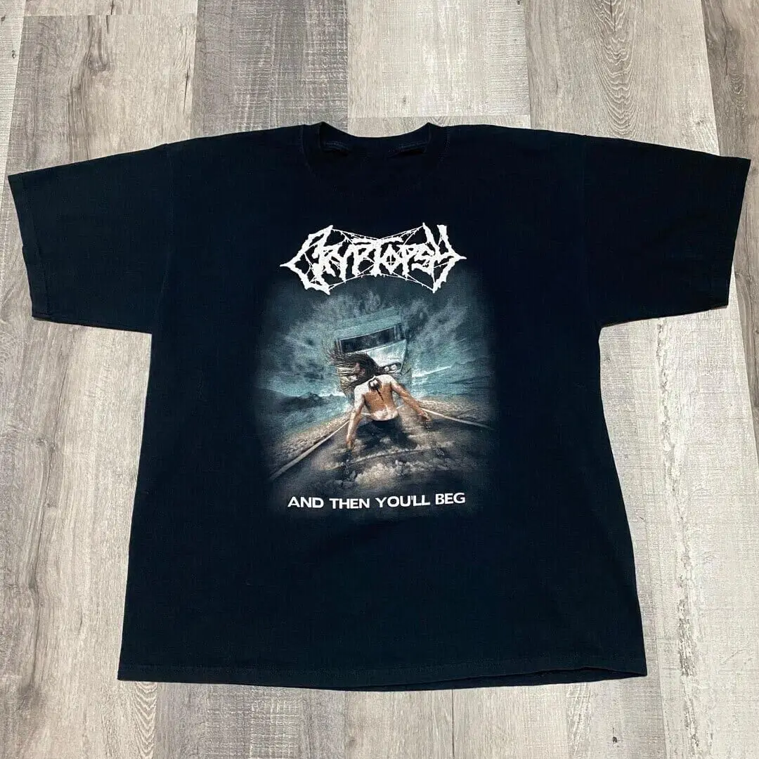 Cryptopsy and Then Youll Beg Album Gift For Fan S to 5XL T-shirt TMB2361