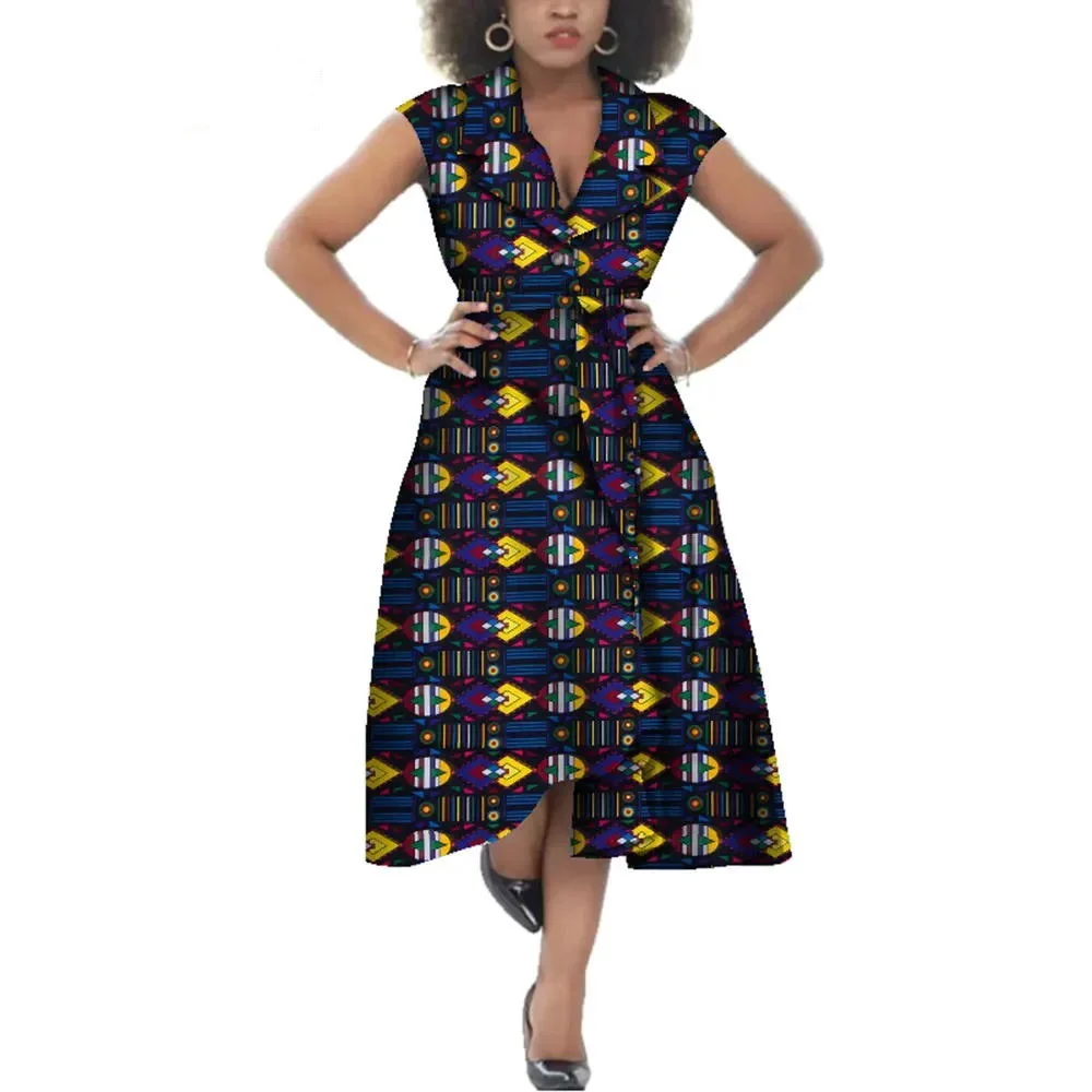 

New Elegant African Dresses for Women Summer Fashion African Dashiki Ankara Turkey Outfit Robe Plus Size Wedding Party Dresses