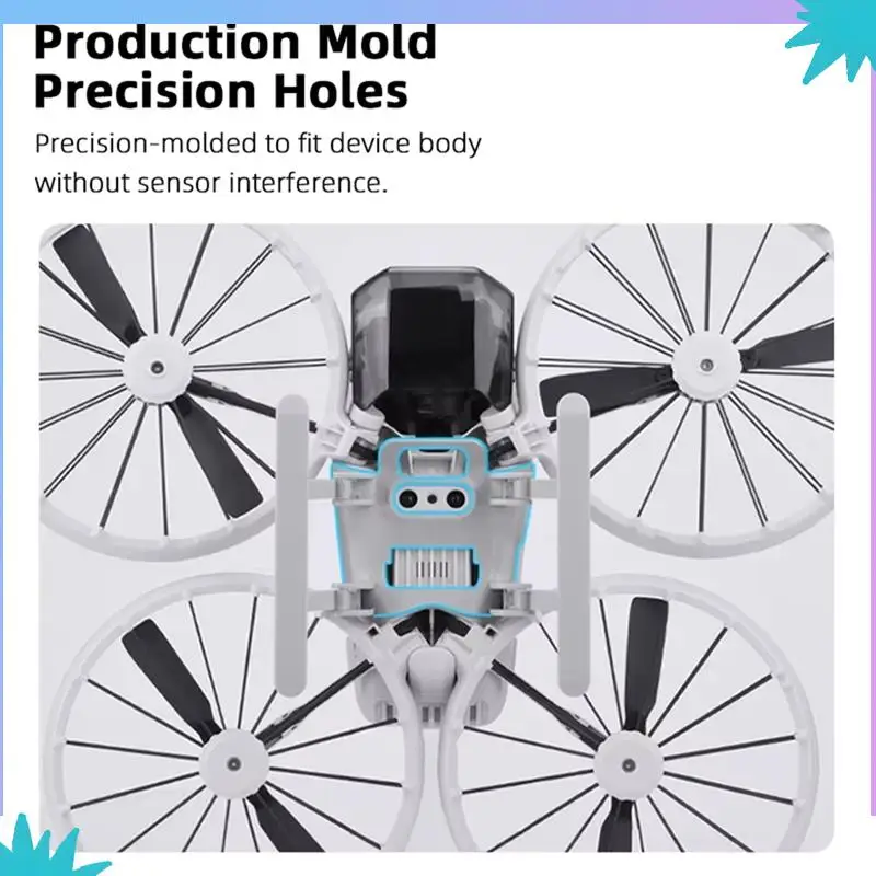 ABZW Tren de aterrizaje plegable para protector de cardán de terreno de arena/hierba para trineo de liberación rápida DJI Flip