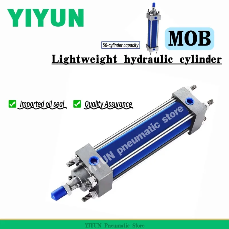 

MOB50X25 50, 75, 100, 125, 150, 175 200 250 YIYUN Пневматические инструменты Легкий гидравлический цилиндр серии MOB