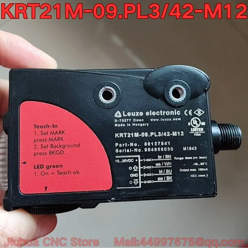 Second-hand KRT21M-09.PL3/42-M12 color standard sensor function test is normal Latest Prices as of September 2026