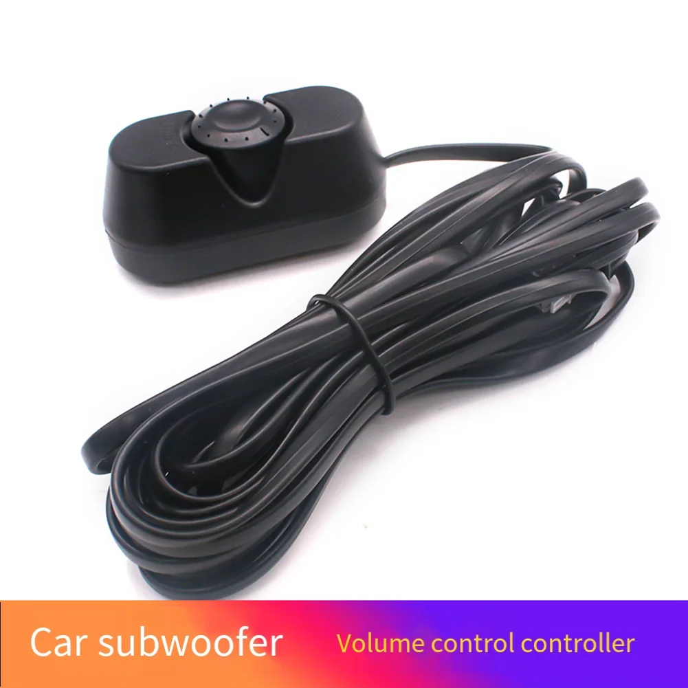 Tuner Controller Car Volume Adjuster For Car Audio System 4 M Copper Wire Easy Installation Remote Volume Adjust