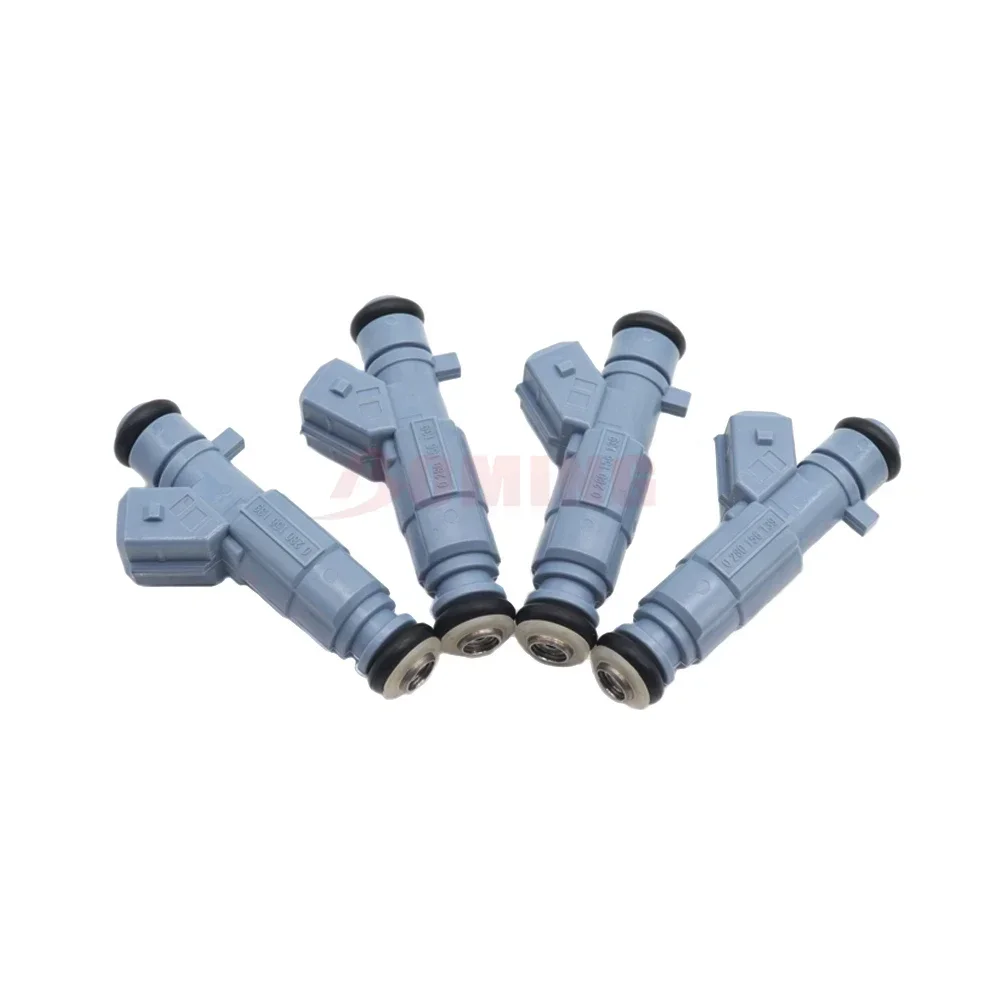 New Car Fuel Injector 4PCS For Citroen C4 For Peugeot 206 307 2003-2010 9642872780 96428727 0280156139