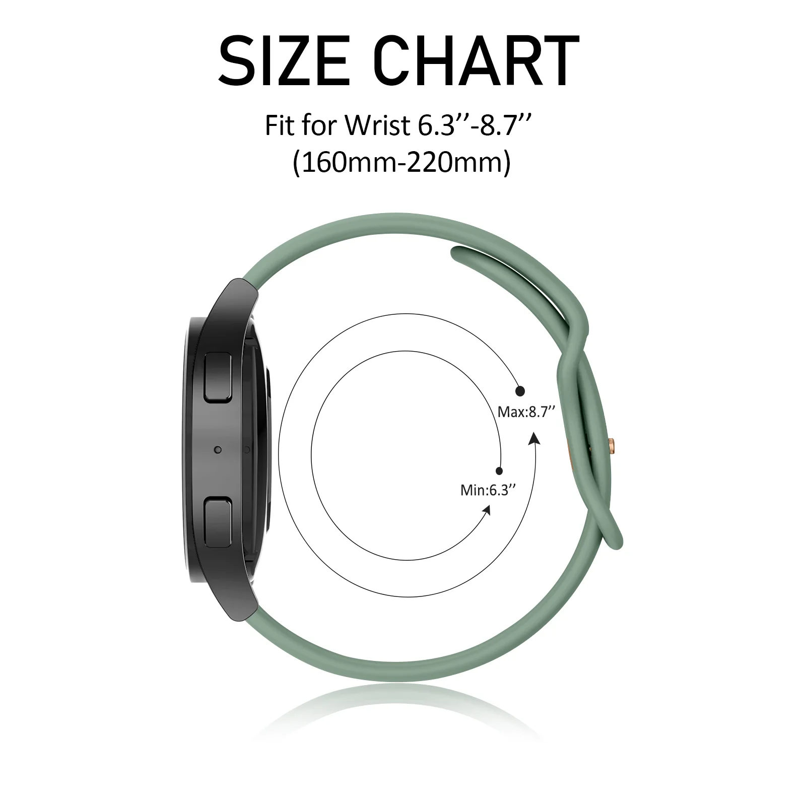 20mm Silicone Strap For Samsung Galaxy Watch 6/5/4 44mm 40mm 6 Classic 43 47mm Watchband For Galaxy Active 2 40mm 44mm Bracelet