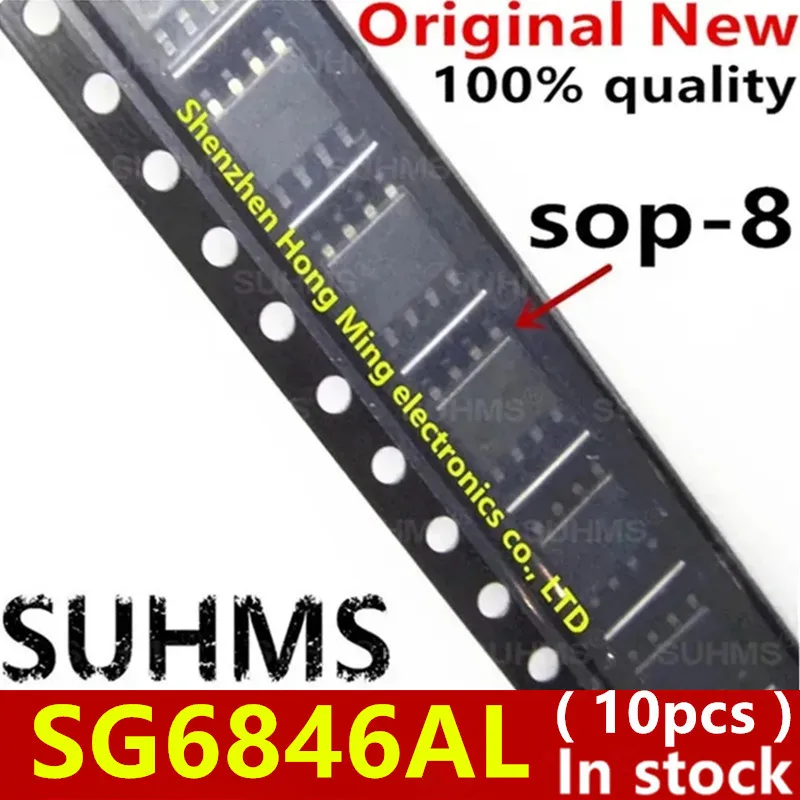 

(10piece)100% New SG6846AL 6846AL sop8