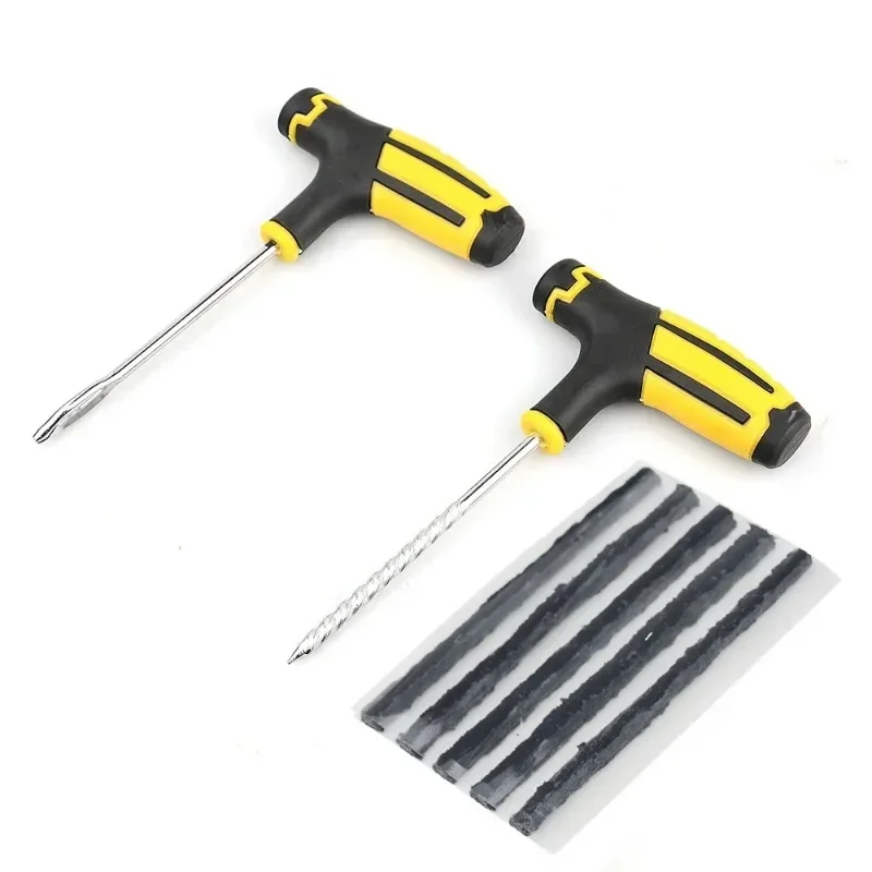 BIEPU Car Tire Repair Kit Car Bike Auto Tubeless Tire Tyre Puncture Plug Repair Tool Kit Tool Motorcycle repair tool