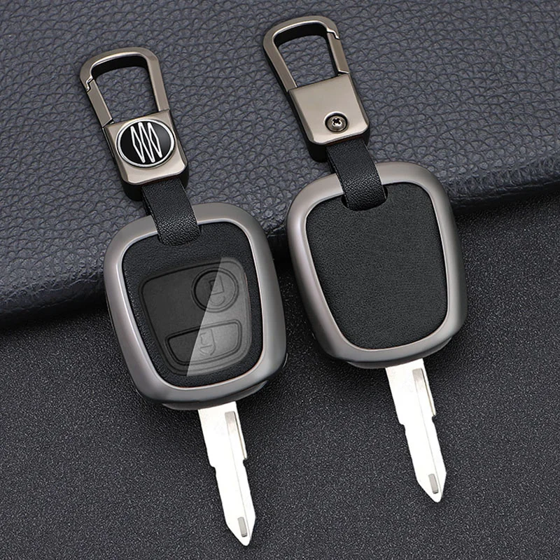 

Alloy Car Key Case Cover Shell For Citroen C1 C4 For Peugeot 106 107 206 207 306 307 406 407