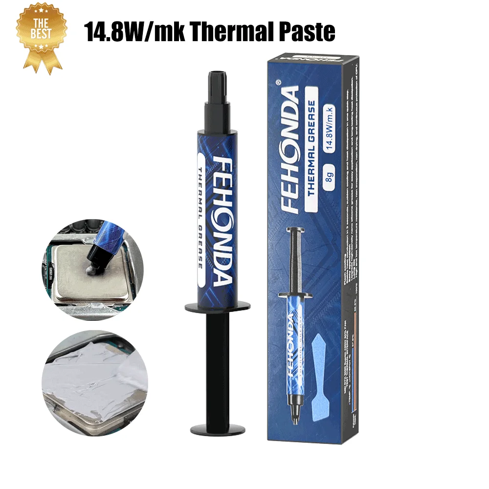 Fehonda TR50L 14.8W/mk 4g 8g 12g Thermal Pastes Conductivity Compound Silicone Grease Pasta Termicass For Laptop CPU GPU VGA