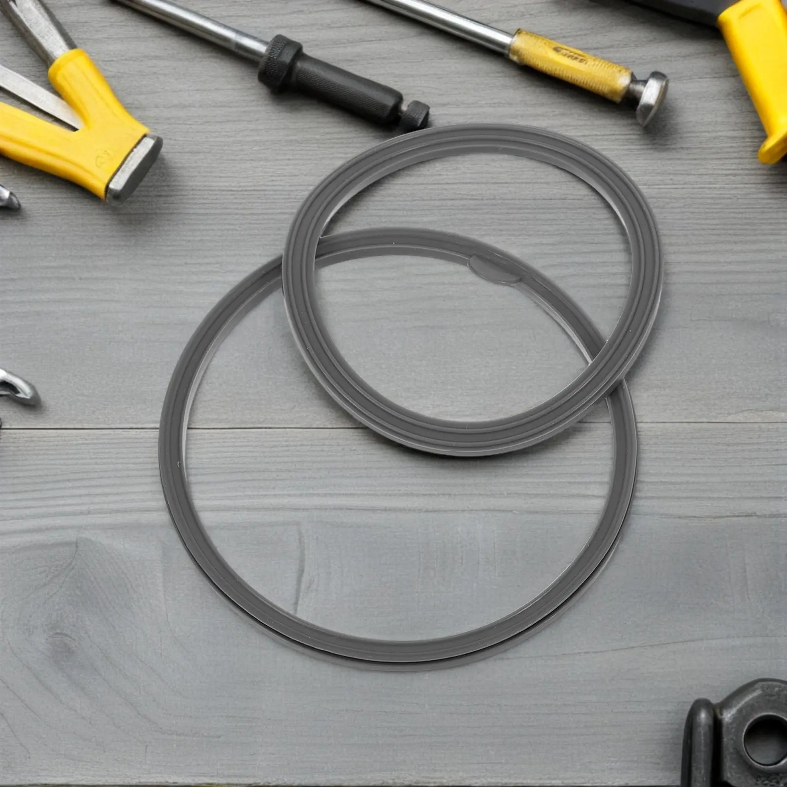 7pcs Blender Lid Gasket Replacement Wire Whisk Bottle Gasket with Hook - Compatible with Protein Shaker Bottle Sealing Parts