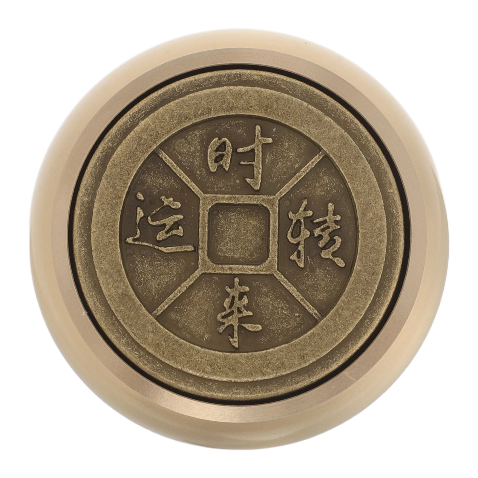 Solid Brass Paperweight for Office Desk Calligraphy Stationery Rounded Corner Drawing Ruler Chinese Art Craftsmanship