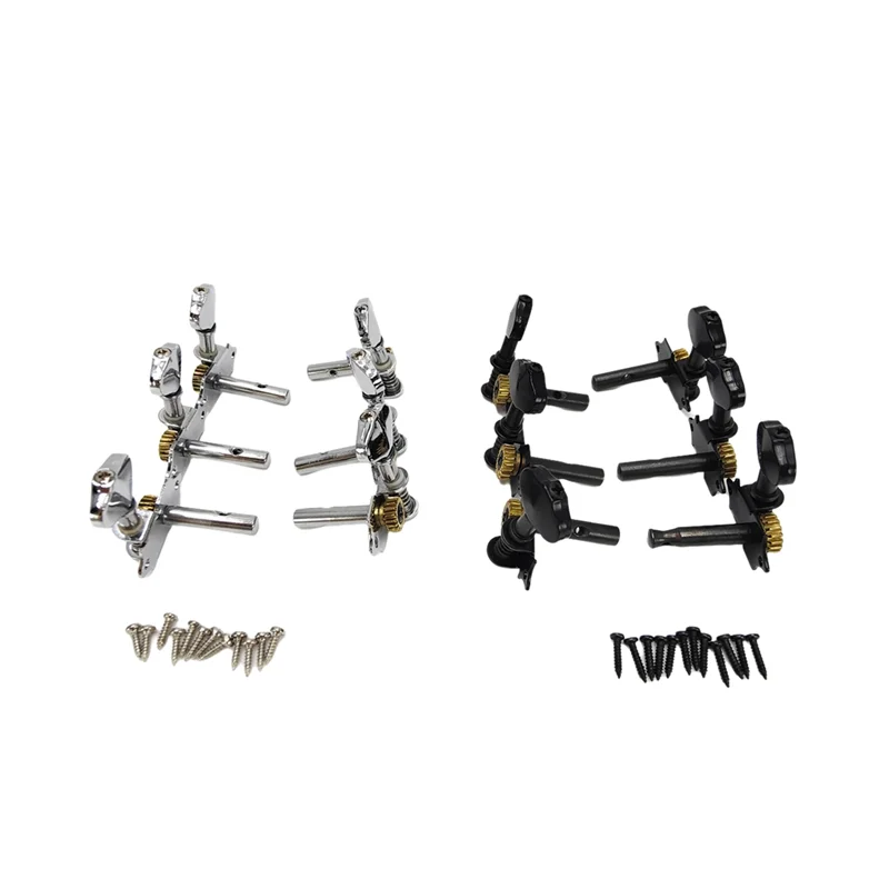 

AC22-Vintage Open Gear String Tuners Tuning Pegs Key For Acoustic Classical Guitar Accessories