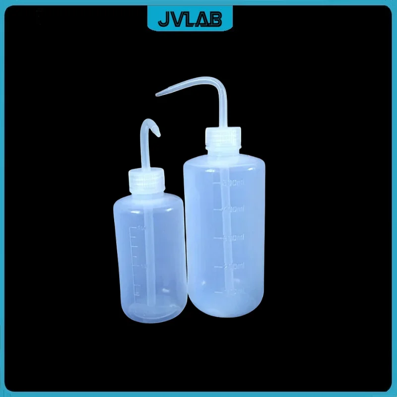 Plastic LDPE Laborotary Tattoo Wash Squeezy Measuring Bottle 500 mL Hight Quality PP Small Caliber Wash Bottle For Lab Use