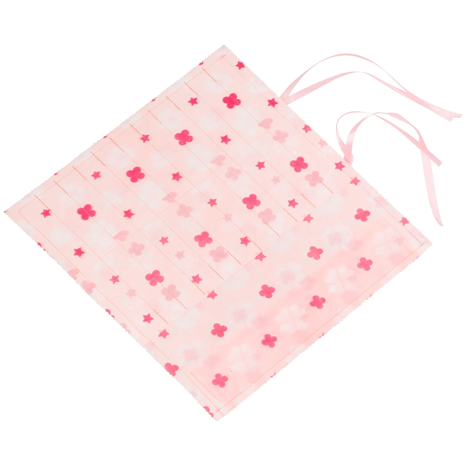 Tas Penyimpanan Jarum Sweter Threading Kit Alat Tempat Kait Wol Organizer Rajut Kain Non-tenun Rajutan