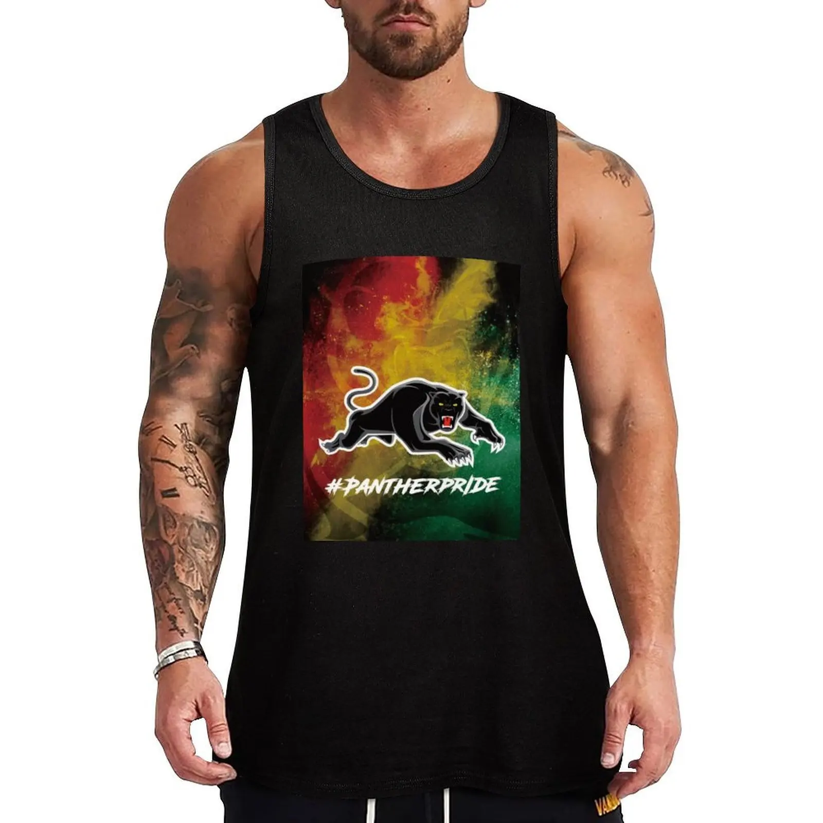 penrith-panthers merch Tank Top Casual Work Tank Top Utility Sleeveless Shirt