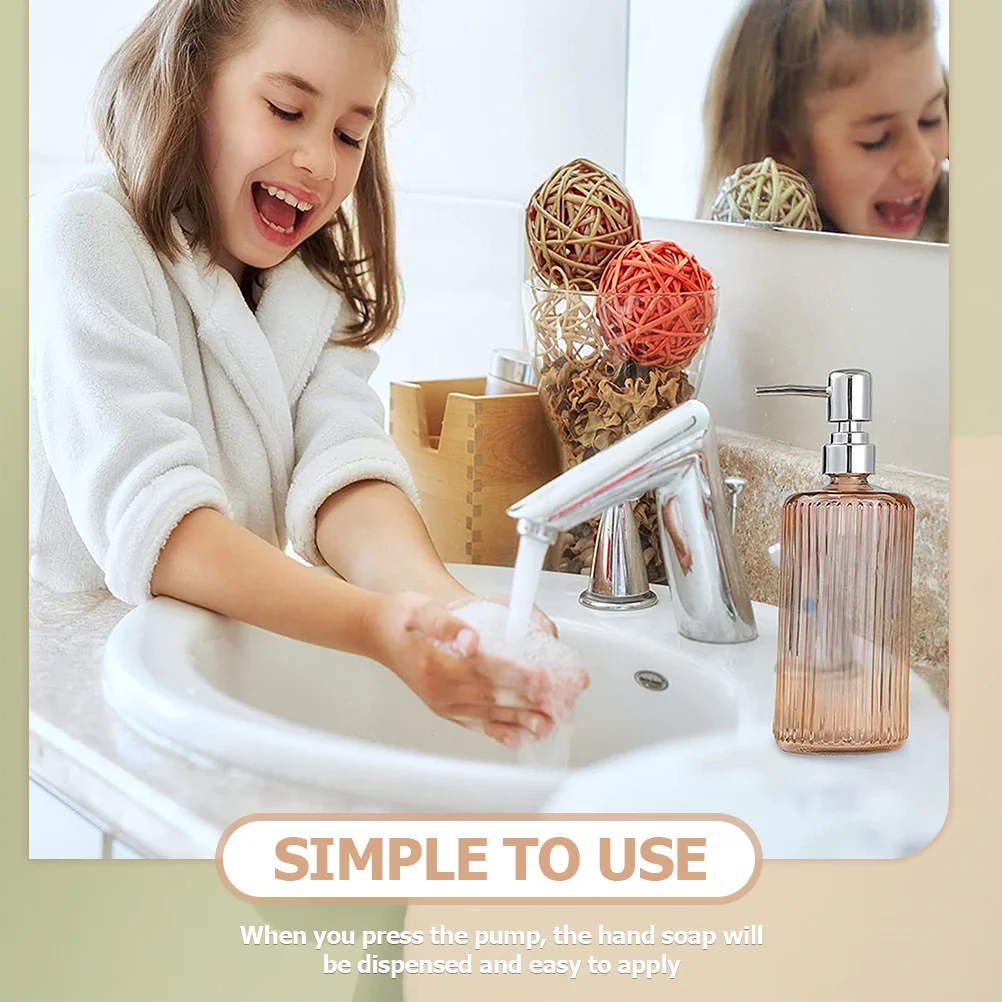 

3 шт., стеклянная бутылка с насосом для мыла, многоразовая бутылка для мыла для рук, лосьона, ванная комната, кухонный шампунь, контейнеры для бутылок