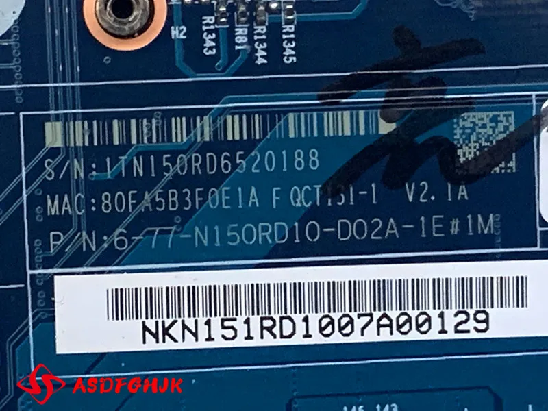 6-71-N15F0-D02A 6-77-N150RD10-D02A اللوحة الأم للكمبيوتر المحمول HASEE Z6 اللوحة الرئيسية مع I7-6700HQ وGTX960M 100% العمل المثالي