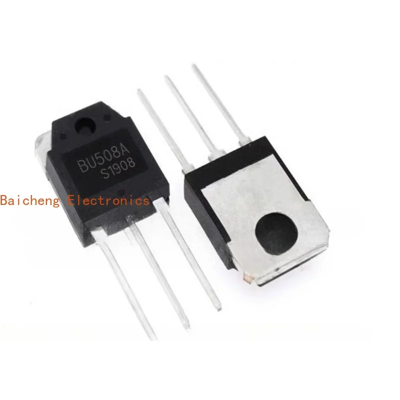 10PCS Brand new BU508A direct insertion TO-3P power switch transistor, ultrasonic dedicated transistor