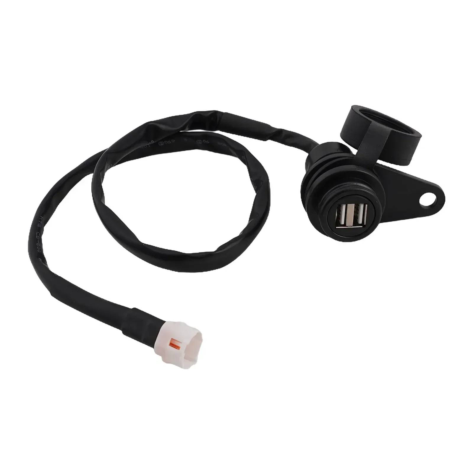 

Adapter Charger Motorcycle Accessory Anti-corrosion Double USB Port Easy To Use Motorcycle Non-deformation Phone
