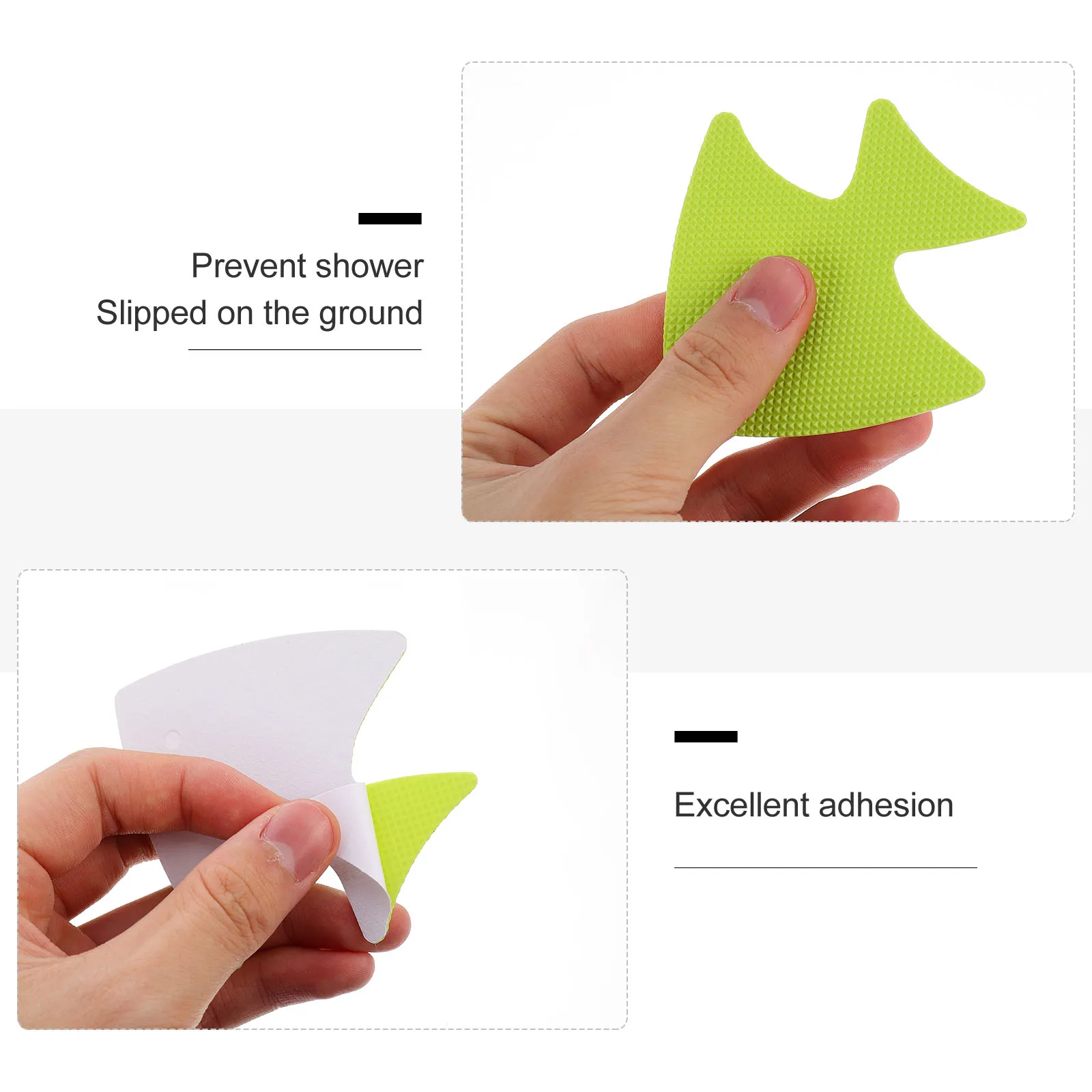 

20 Pcs Anti Skid Stickers Bathroom Kitchen Pool Balcony Corridor Doorway PEVA Non Slip Stair Safety Stickers Durability Easy Use
