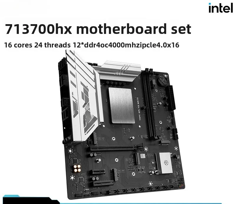 For Core I7 13700HX Onboard CPU Set 16 Cores New Ddr4 Desktop Main Board Gaming Office Computer