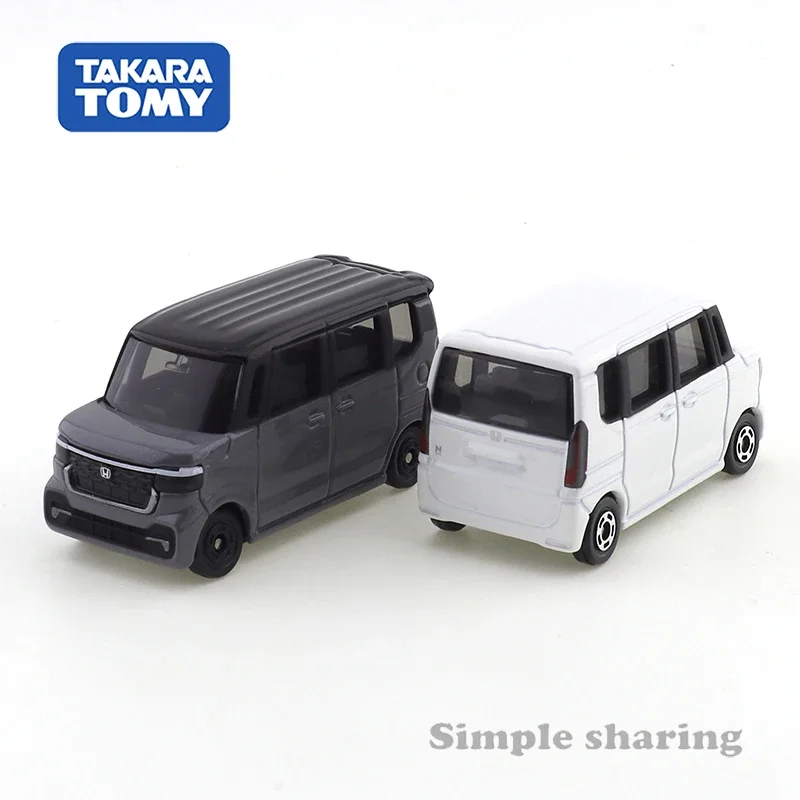 Takara Tomy Tomica No.114 Honda N-BOX Niestandardowy samochód Zabawki ze stopu Pojazd silnikowy Odlewany metal Model Dzieci Prezent świąteczny Zabawki dla chłopców