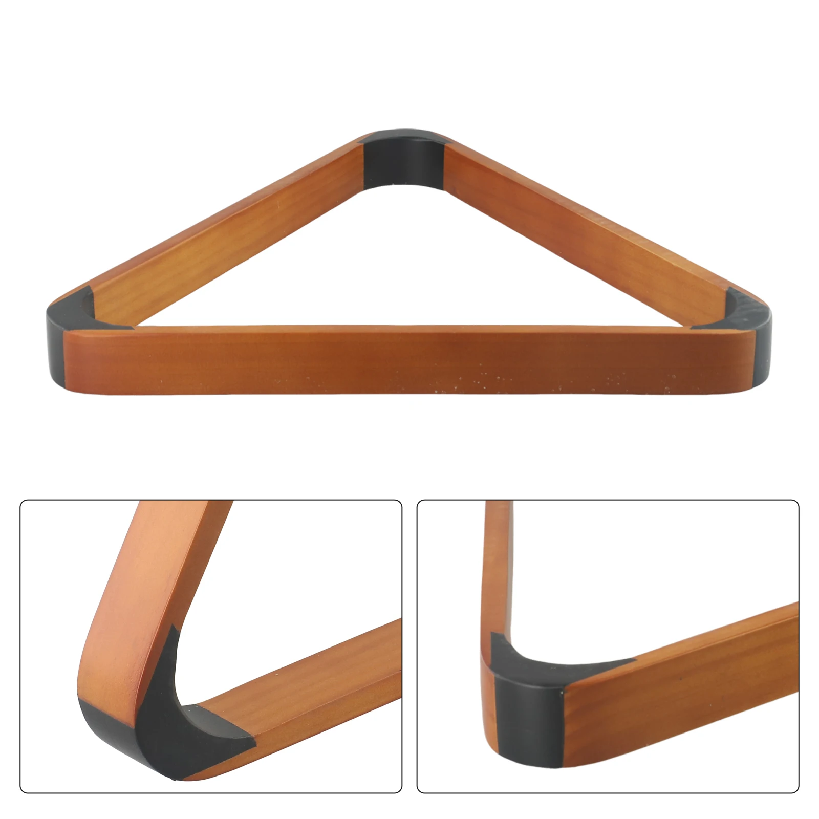 

Треугольная стойка для бильярда 2-1/4, треугольная стойка для 8 шариков, 57,2 мм, деревянный Прочный Штатив для бассейна, снукер, аксессуары для бильярдных шариков