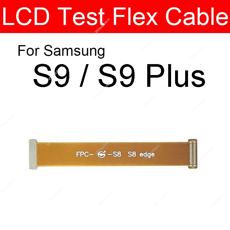 For Samsung Note 9 10 20 S8 S9 S10 S20 S21 S23 Plus Ultra S10e S20Fe LCD Display Test Touch Screen Extend Testing Flex Cable