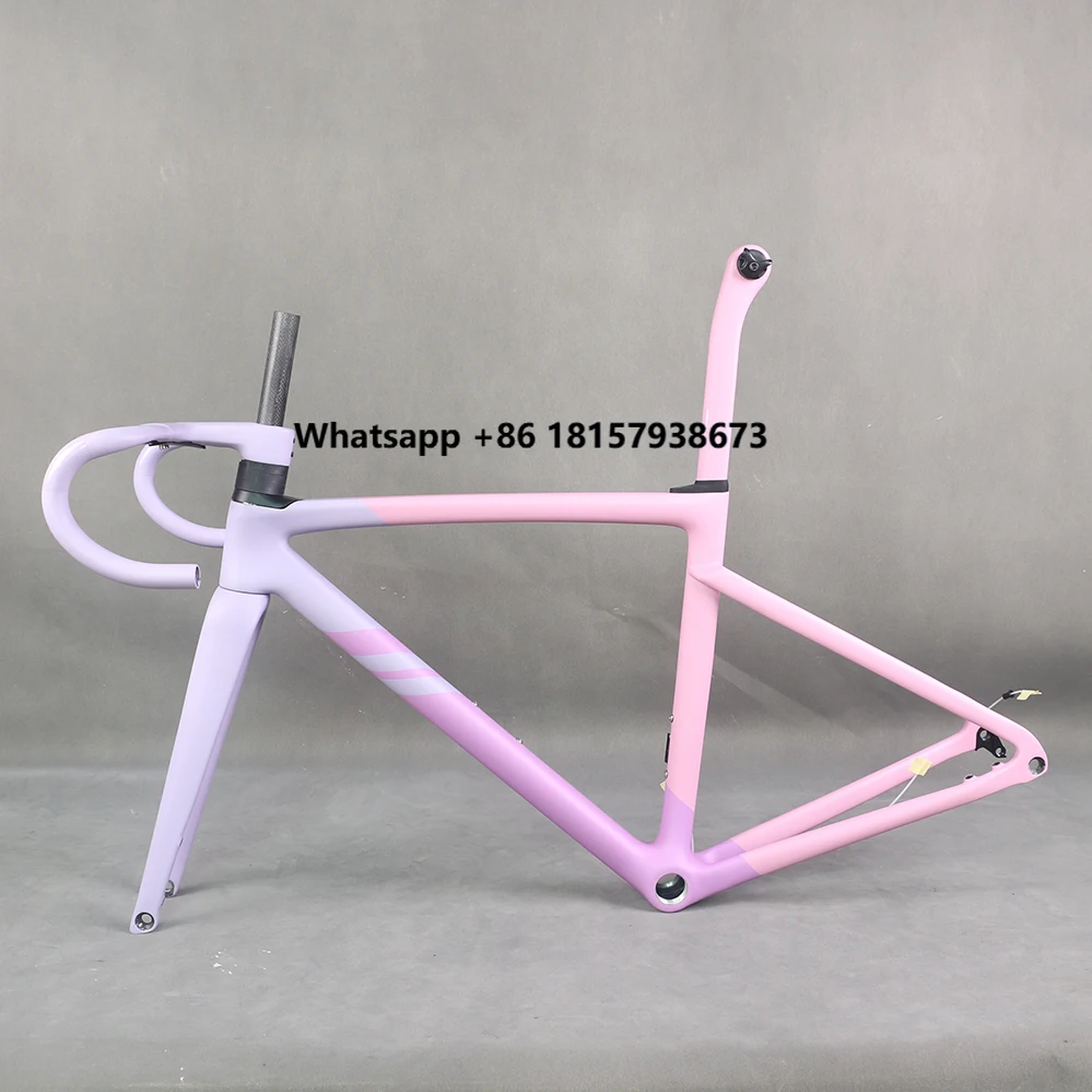 

TANTAN Frame Cycling Disc Bike Carbon Frame Bicycle Frameset T1000 New EPS Technology Road Frame Bicycle Parts TT-X33