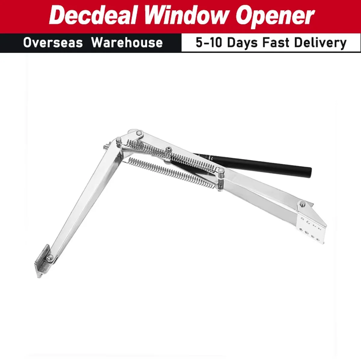 Decdeal Window Opener Vent Opener with Double Spring Greenhouse Windows Opener Temperature Controlled Automatic Vent Opener