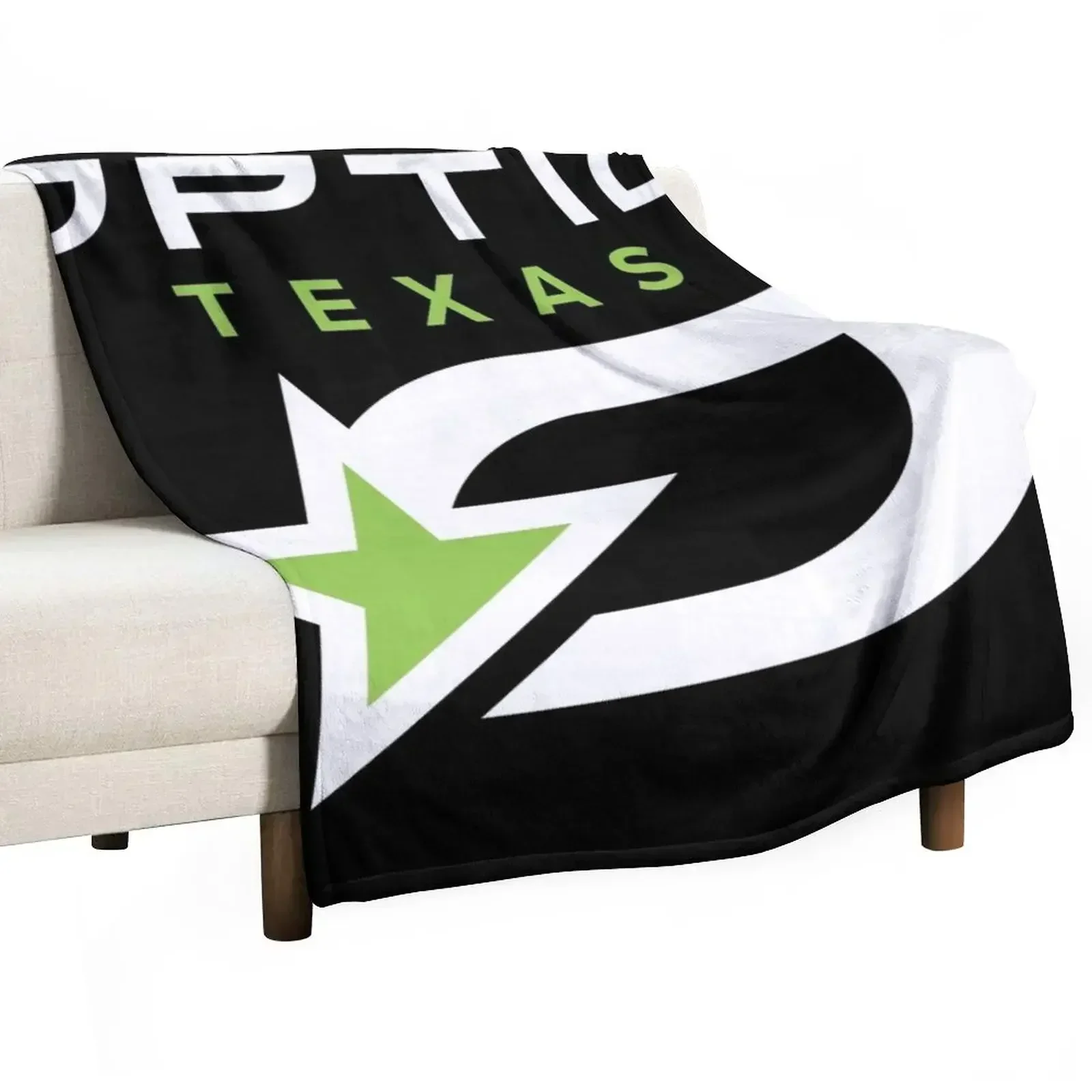 Optic Texas Merch OpticTexas Logo Throw Blanket Ultra Soft Flannel Fleece Blanket for All Seasons